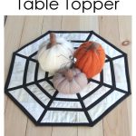Spider Web Table Topper Free Sewing Pattern