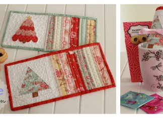 Christmas Mug Rugs Free Sewing Pattern