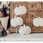Fabric Pumpkin Garland Free Sewing Pattern