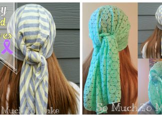 Easy Head Scarves Free Sewing Pattern