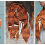 Fox Scarf Free Sewing Pattern