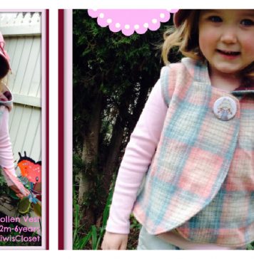 Woollen Vest Free Sewing Pattern