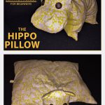 Hippo Pillow Free Sewing Pattern
