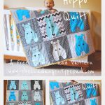 Maverick’s Hippo Quilt Free Sewing Pattern