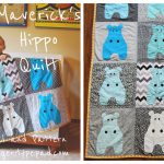 Maverick’s Hippo Quilt Free Sewing Pattern