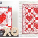 Framed Heart Mini Quilt Sewing Pattern