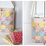 Patchwork Tote Bag Free Sewing Pattern