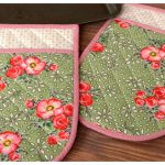 Quilted Pocket Pot Holders Free Sewing Pattern