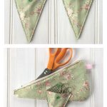 Simple Embroidery Scissor Case Free Sewing Pattern