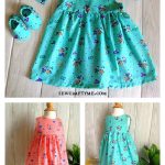 Easy Baby Girl Dress Sewing Pattern