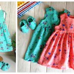 Easy Baby Girl Dress Sewing Pattern