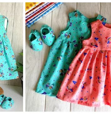 Easy Baby Girl Dress Sewing Pattern
