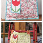 Tulip Walker Tote Free Sewing Pattern