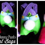 Bunny Pants Treat Bag Free Sewing Pattern