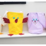 Duck and Bunny Easter Basket Free Sewing Pattern