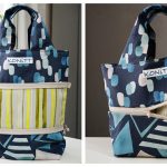 Height Adjustable Tote Bag Free Sewing Pattern