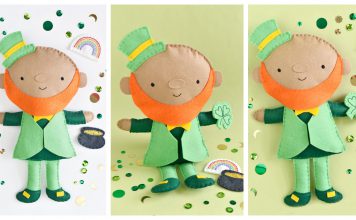 Leprechaun Doll Free Sewing Pattern