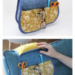 Armchair Sewing Organizer Caddy Free Sewing Pattern