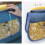 Armchair Sewing Organizer Caddy Free Sewing Pattern