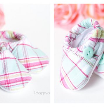 Baby Cloth Shoes Free Sewing Pattern