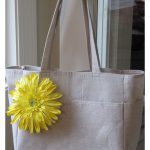 Drop Cloth Purse Bag Free Sewing Pattern