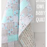 Little Owl Baby Quilt Free Sewing Pattern