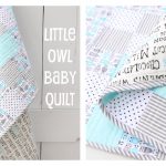 Little Owl Baby Quilt Free Sewing Pattern