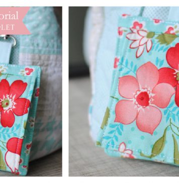 Luggage Tag Free Sewing Pattern