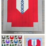Mr. Rogers Sweater Quilt Block Free Sewing Pattern