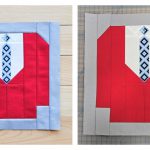 Mr. Rogers Sweater Quilt Block Free Sewing Pattern