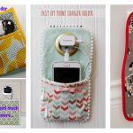 Phone Charger Holder Free Sewing Pattern