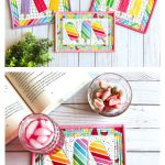 Popsicle Mug Rug Free Sewing Pattern