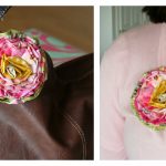 Scrappy Strip Rose Free Sewing Pattern