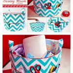 Sewing Room Task Basket Free Sewing Pattern