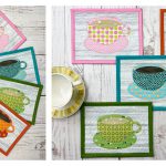 Tea Cup Mug Rugs Free Sewing Pattern