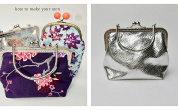 Metal Frame Purse Free Sewing Pattern