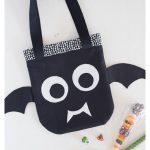 Bat Trick-or-Treat Bag Free Sewing Pattern