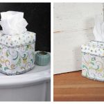 Blooming Tissue Box Covers Free Sewing Pattern