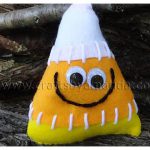 Candy Corn Softie Free Sewing Pattern