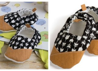 Kraft-Tex Baby Shoes Free Sewing Pattern