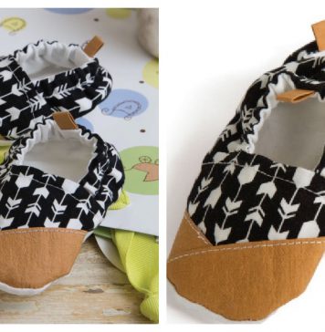 Kraft-Tex Baby Shoes Free Sewing Pattern