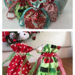 Scrap Busting Gift Bags Free Sewing Pattern