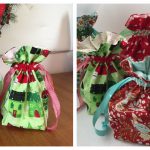 Scrap Busting Gift Bags Free Sewing Pattern
