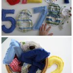 Beanbag Numbers Free Sewing Pattern