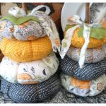 Fabric Stacked Pumpkins Free Sewing Pattern