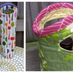 Quilted Wine Tote Free Sewing Pattern