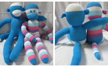 Sock Monkey Free Sewing Pattern