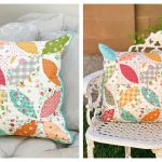 Orange Peel Pillow Free Sewing Pattern