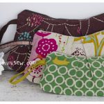 Pleated Zipper Pouches Free Sewing Pattern