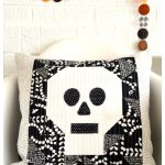 Quilted Skull Pillow Free Sewing Pattern